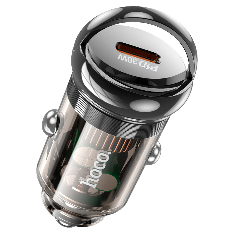 Z53 Sight single port PD30W car charger - Black - Saif Al Najmi Kw